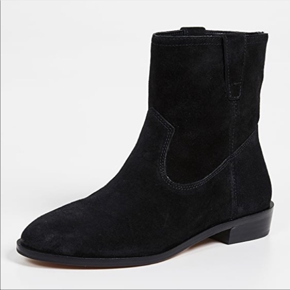 NWT Rebecca Minkoff black suede booties size 6 - Picture 1 of 14